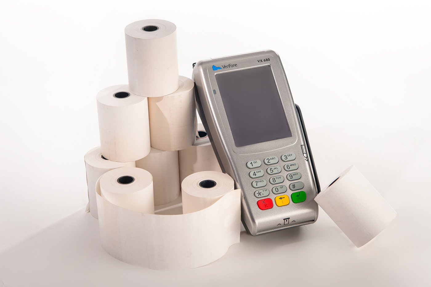Rollo de papel de recibo