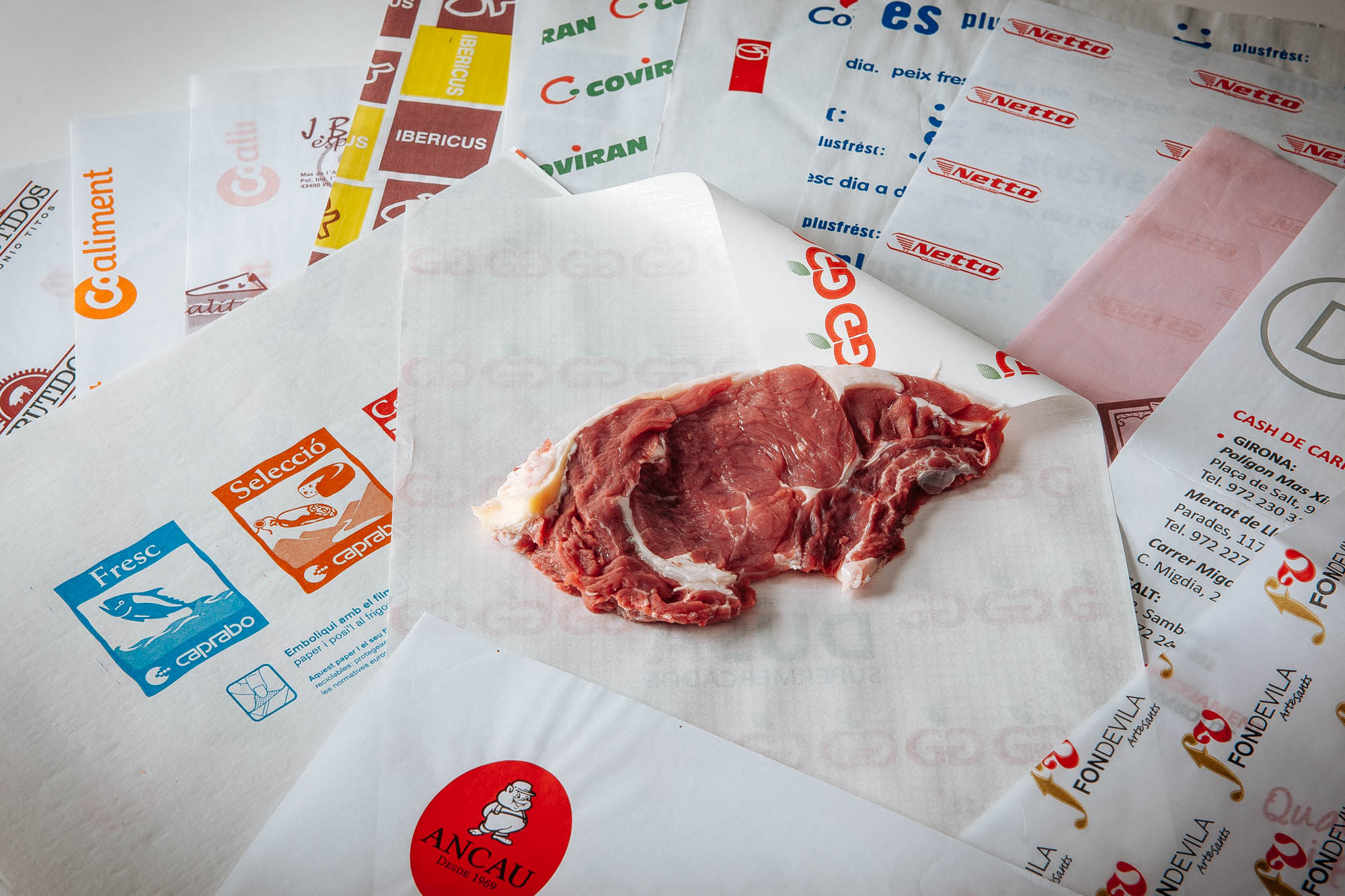 Plastificats impresos per a ús alimentari